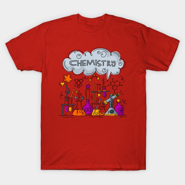 Chemistry T-Shirt by Mako Design 